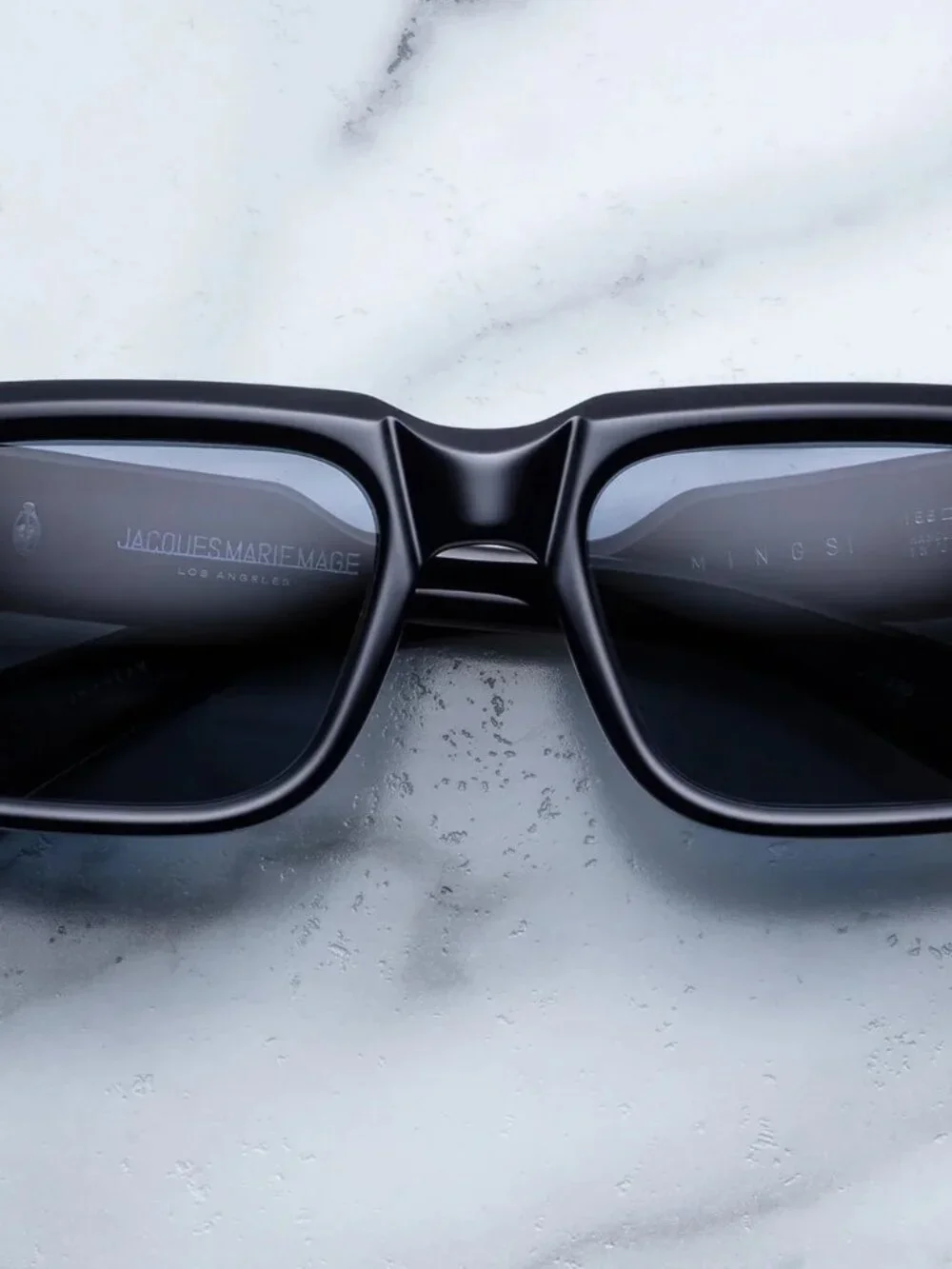 Jacques Marie Mage Hemmings Sun In Lacquer Black JMMHE8A JMM Hemmings Sunglasses